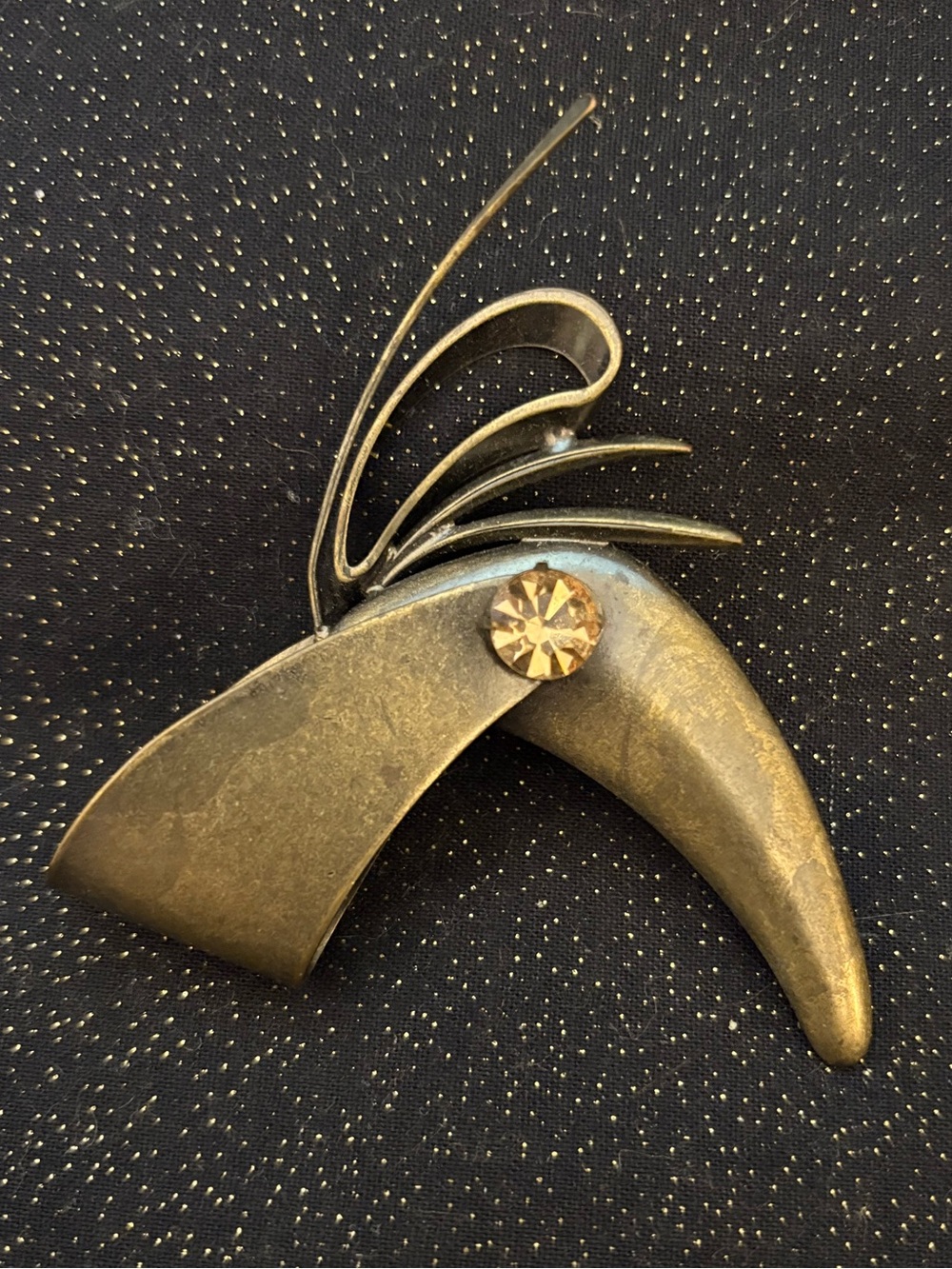 Vintage Abstract Brooch